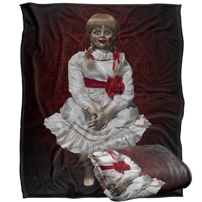 Multicoloured - Front - Annabelle Doll Blanket