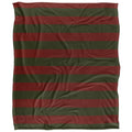 Multicoloured - Back - Nightmare On Elm Street Stripes Freddy Krueger Blanket