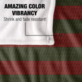 Multicoloured - Lifestyle - Nightmare On Elm Street Stripes Freddy Krueger Blanket