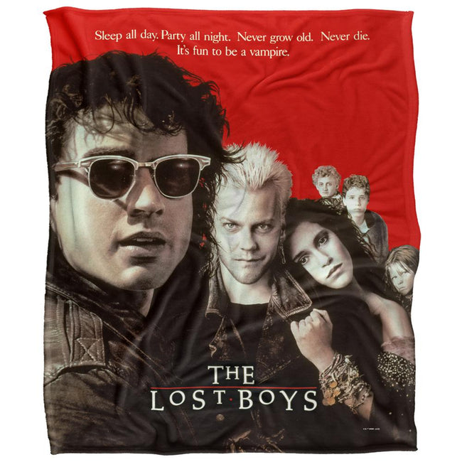 Multicoloured - Front - The Lost Boys Movie Poster Blanket