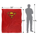 Multicoloured - Pack Shot - Superman Small Logo Blanket