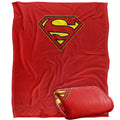Multicoloured - Side - Superman Small Logo Blanket