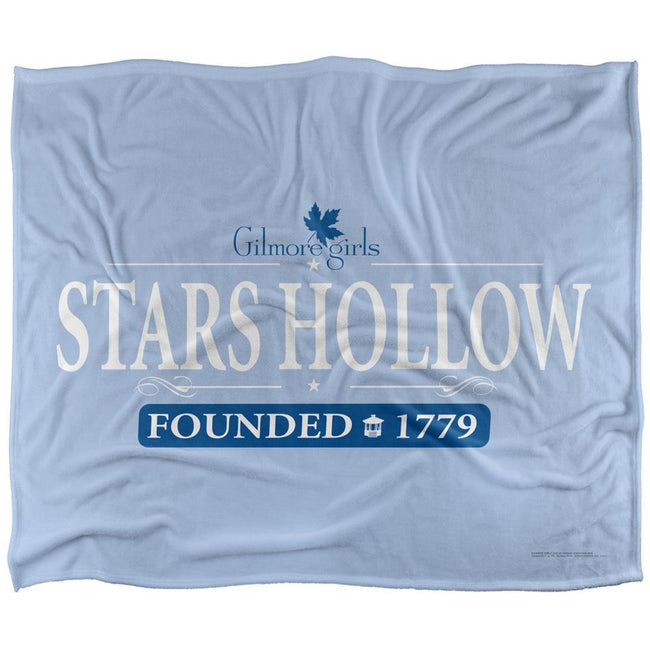 Multicoloured - Front - Gilmore Girls Stars Hollow Blanket