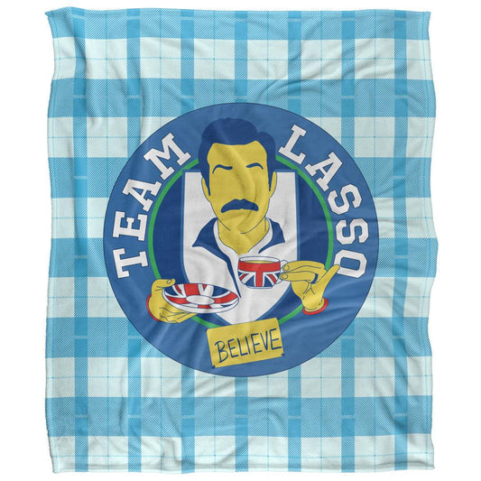 Multicoloured - Front - Ted Lasso Team Lasso Blanket