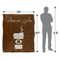 Multicoloured - Pack Shot - Gilmore Girls Coffee Blanket