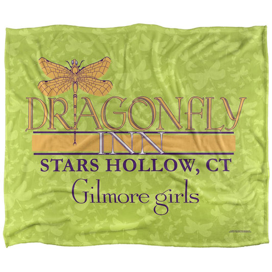 Multicoloured - Front - Gilmore Girls Dragonfly Inn Blanket