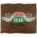 Multicoloured - Front - Friends Central Perk Logo Blanket