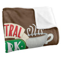 Multicoloured - Back - Friends Central Perk Logo Blanket