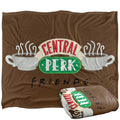 Multicoloured - Side - Friends Central Perk Logo Blanket