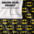Multicoloured - Lifestyle - Batman All Over Logo Blanket