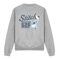 Heather Grey - Front - Lilo & Stitch Unisex Adult 626 Sports Sweatshirt