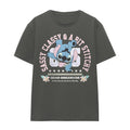 Charcoal - Front - Lilo & Stitch Womens-Ladies Chaos Coordinator Classic T-Shirt