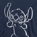 Navy - Pack Shot - Lilo & Stitch Unisex Adult Sketch Sweatshirt
