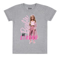 Sports Grey - Front - Barbie Girls Be Strong T-Shirt