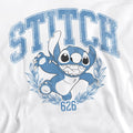 White - Pack Shot - Lilo & Stitch Unisex Adult College Sweatshirt