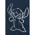 Navy - Lifestyle - Lilo & Stitch Unisex Adult Sketch T-Shirt