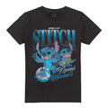Black - Front - Lilo & Stitch Unisex Adult Homage T-Shirt