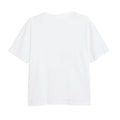 White-Brown - Back - AC-DC Girls Leopard Print Logo T-Shirt