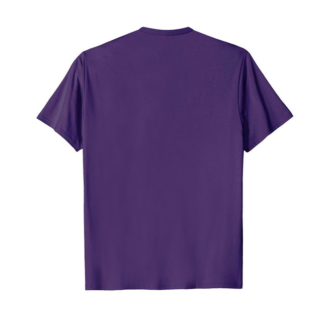 Purple - Back - K-Pop Demon Hunters Childrens-Kids Saja Boys Logo T-Shirt
