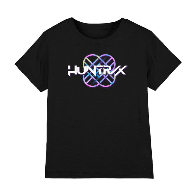 Black - Lifestyle - K-Pop Demon Hunters Childrens-Kids Pastel Logo T-Shirt
