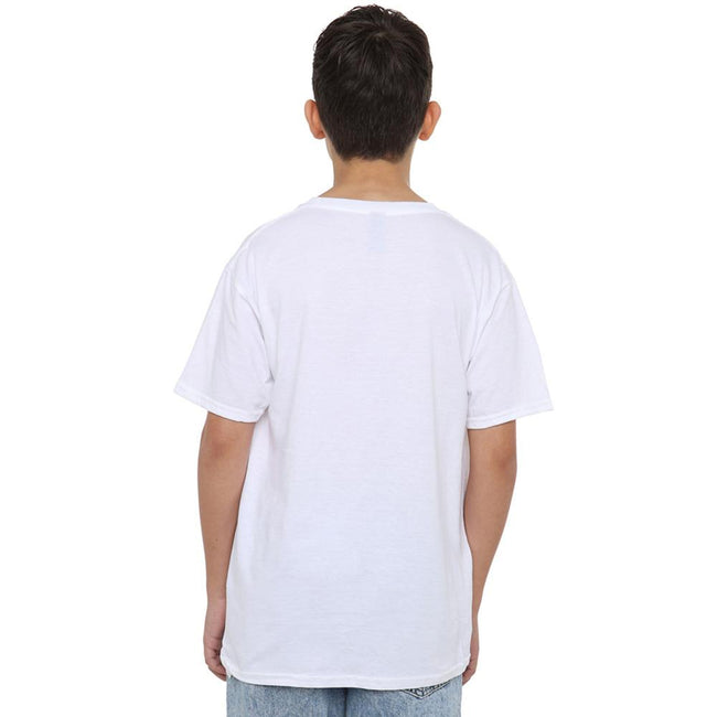White - Lifestyle - K-Pop Demon Hunters Childrens-Kids Save The Date Derpy Tiger Cartoon T-Shirt