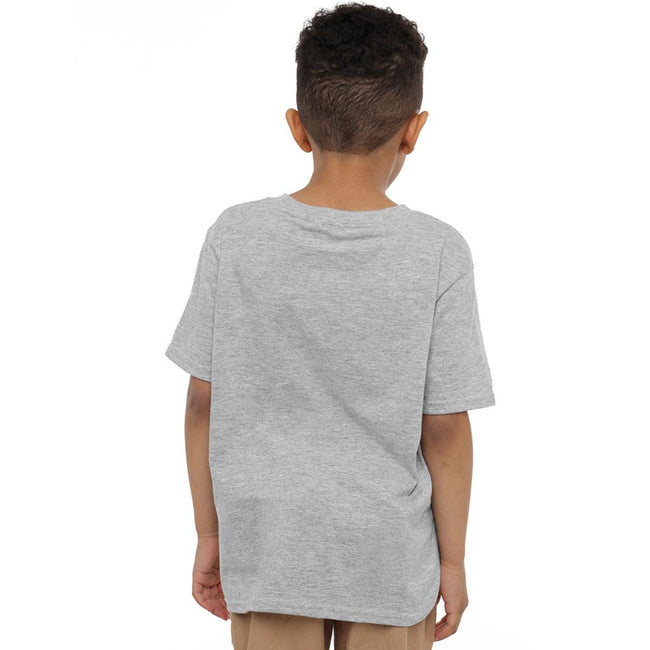 Heather Grey - Side - K-Pop Demon Hunters Childrens-Kids Saja Boys Graffiti T-Shirt
