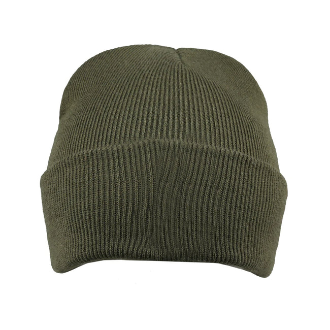 Black - Back - Marvel Avengers Mens Logo Beanie