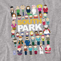 Athletic Heather - Side - South Park Unisex Adult Full Cast T-Shirt