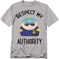 Athletic Heather - Front - South Park Unisex Adult Respect My Authority T-Shirt
