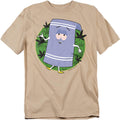 Sand - Front - South Park Unisex Adult Towelie T-Shirt