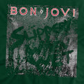 Hunter Green - Side - Bon Jovi Unisex Adult Slippery When Wet T-Shirt