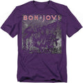 Purple - Front - Bon Jovi Unisex Adult Slippery When Wet T-Shirt