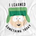 White - Side - South Park Unisex Adult I Learned Something Today T-Shirt