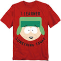 Red - Front - South Park Unisex Adult I Learned Something Today T-Shirt