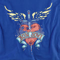 Royal Blue - Side - Bon Jovi Unisex Adult Dagger T-Shirt