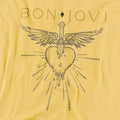 Banana Yellow - Side - Bon Jovi Unisex Adult Greatest Hits T-Shirt