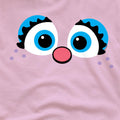 Pink - Side - Sesame Street Unisex Adult Abby Cadabby Eyes T-Shirt