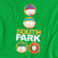 Kelly Green - Side - South Park Unisex Adult Solid Circles T-Shirt