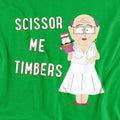 Kelly Green - Side - South Park Unisex Adult Scissor Me Timbers T-Shirt