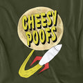 Military Green - Side - South Park Unisex Adult Cheesy Poofs T-Shirt