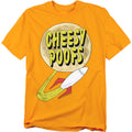 Gold - Front - South Park Unisex Adult Cheesy Poofs T-Shirt