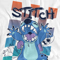White - Back - Lilo & Stitch Boys Checkered T-Shirt