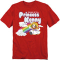 Red - Front - South Park Unisex Adult Princess Kenny T-Shirt