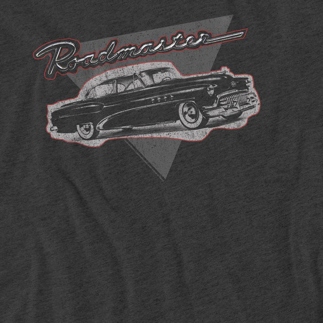 Charcoal - Side - Buick Unisex Adult 1952 Roadmaster T-Shirt