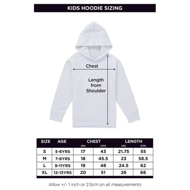 Athletic Heather - Close up - One Piece Live Action Childrens-Kids The Pirates Are Coming Hoodie