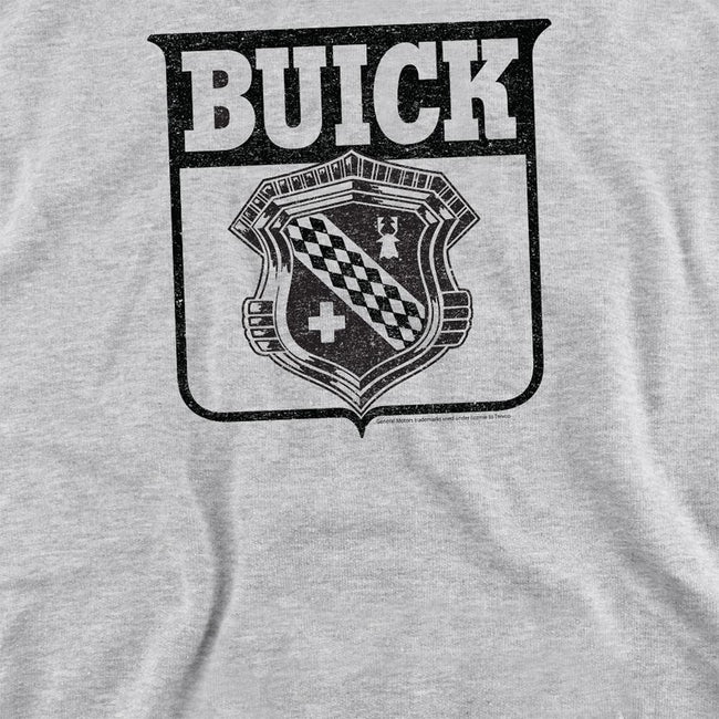 Athletic Heather - Side - Buick Unisex Adult 1946 Emblem Sweatshirt