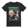 Black - Front - Breaking Bad Unisex Adult Homage Heisenberg T-Shirt