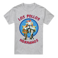 Athletic Heather - Front - Breaking Bad Unisex Adult Los Pollos Hermanos T-Shirt