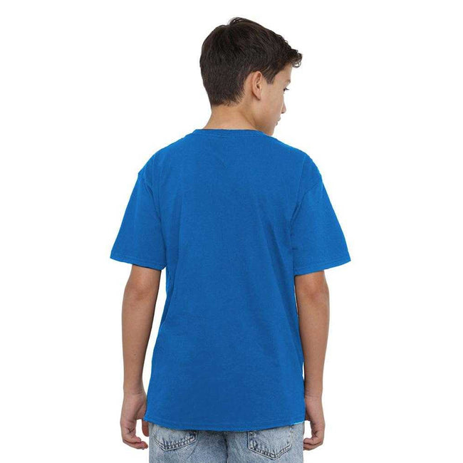 Royal Blue - Pack Shot - Lilo & Stitch Boys Aloha Tropical T-Shirt