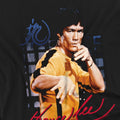 Black - Side - Bruce Lee Unisex Adult Yellow Jumpsuit T-Shirt